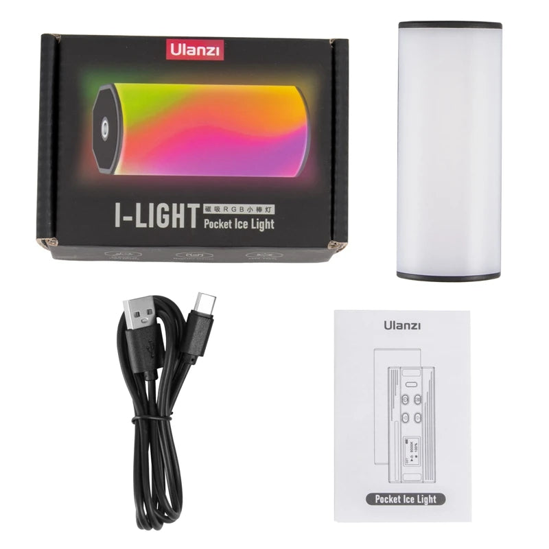 Ulanzi i-Light VL119 RGB Handheld Light Wand LED RGB Light for Video Vlog