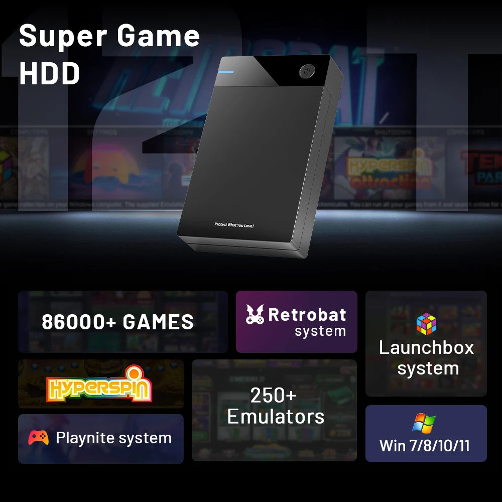 Best Retro Game Console with 86000+ Retro Video Games Super Console for PS3/PS2/PS/WII/WIIU