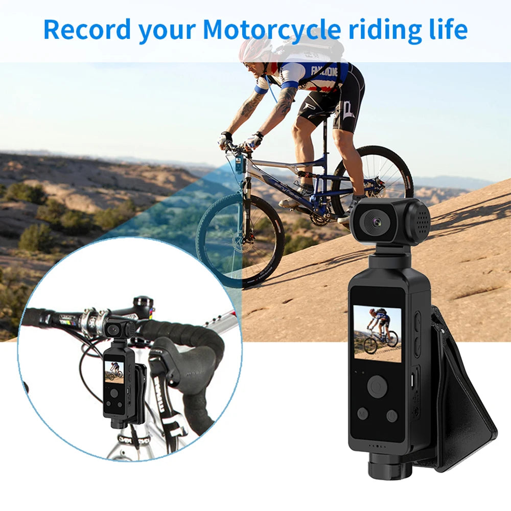 5K Waterproof Sports Action Camera Sport Action Camera Loop Recording Wearable Lens