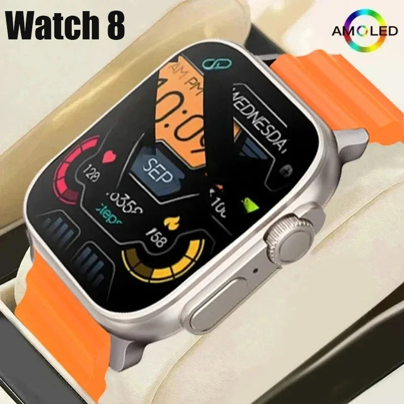 Watch 8 Ultra Smart Watch 2024 New Wireless Charging Smartwatch