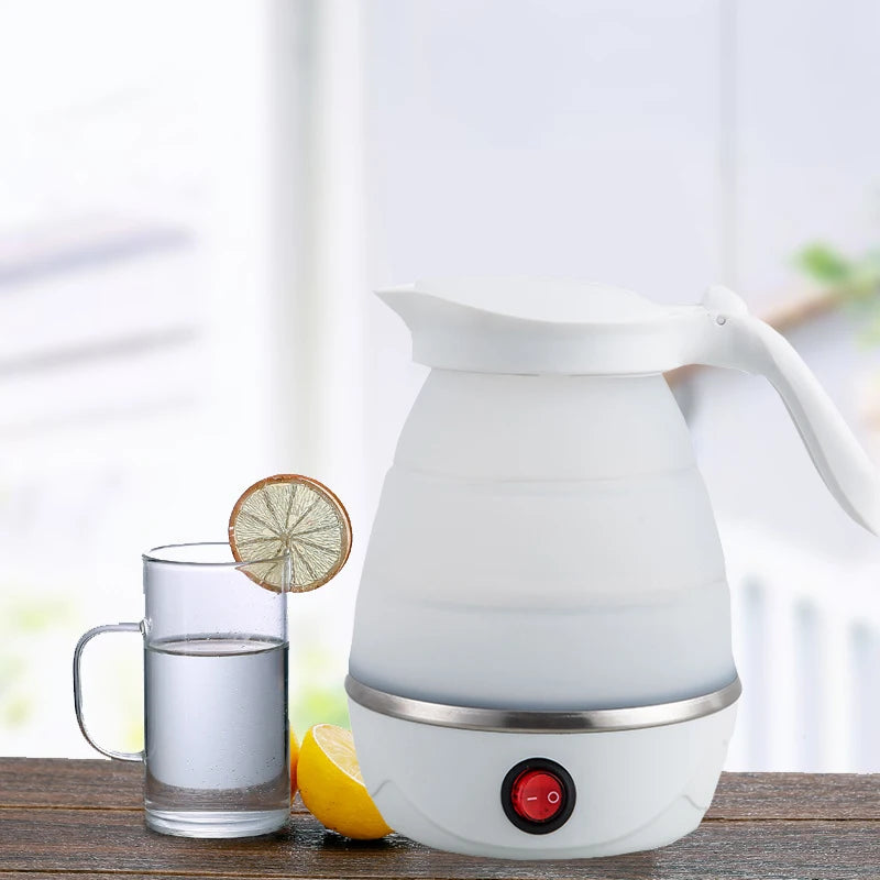 Portable Water Boiler for Travel Electric Portable Boiling Pot Kitchen Appliances Water Kettle