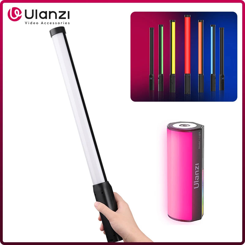 Ulanzi i-Light VL119 RGB Handheld Light Wand LED RGB Light for Video Vlog