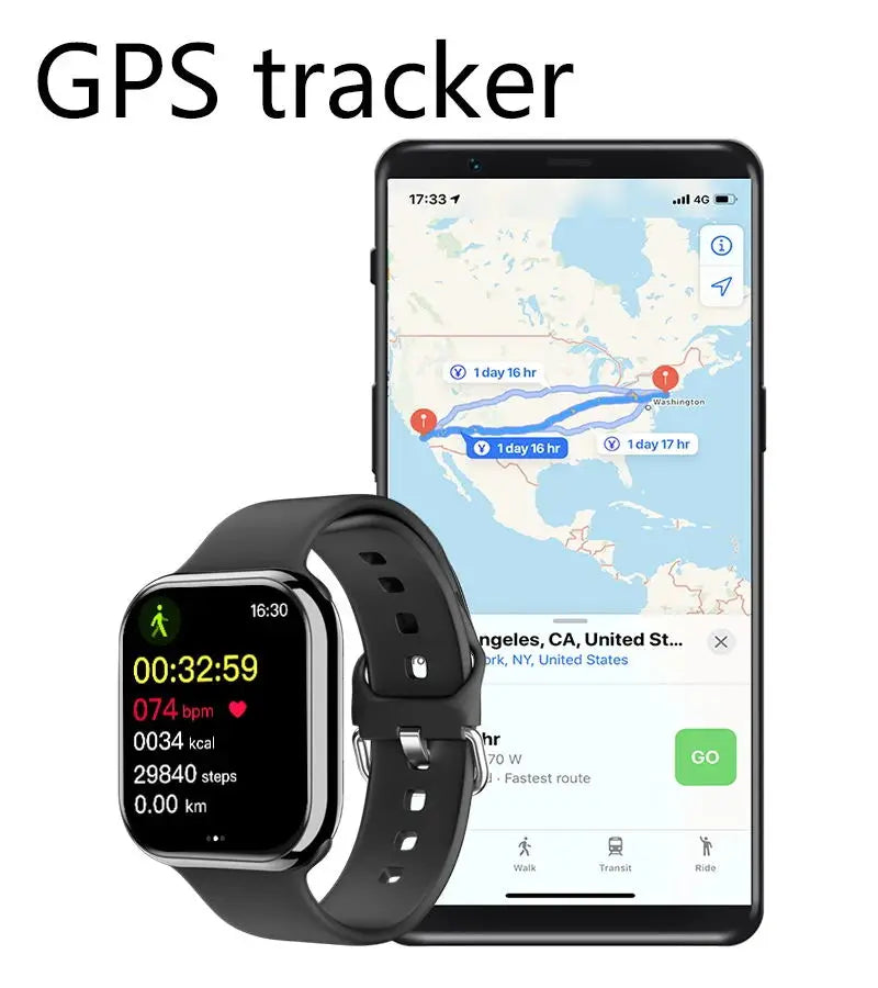 New GPS Smart Watch For Men Apple Watch 9 Series