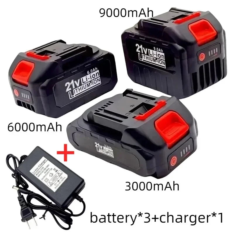 21V Rechargeable Lithium-Ion Power Tool Battery fast charging lithium-ion battery