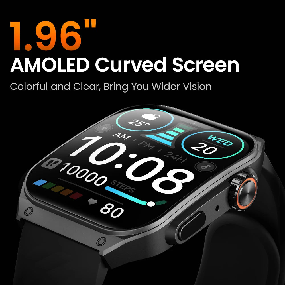 HAYLOU Watch S8 - AMOLED Curved Screen Smartwatch