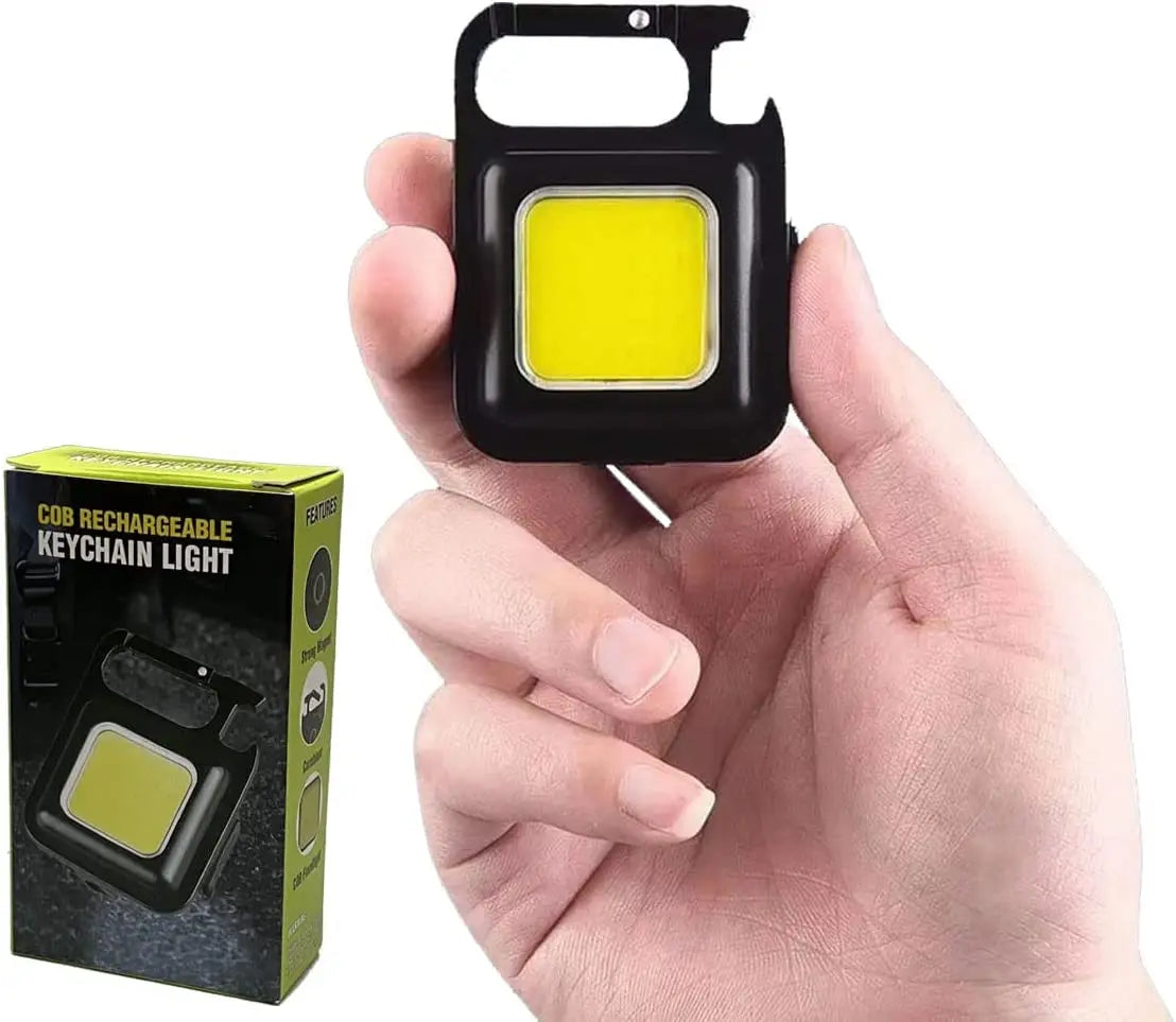 Mini LED Light- 500MA Flashlight Portable COB Camping Lamps USB Charging