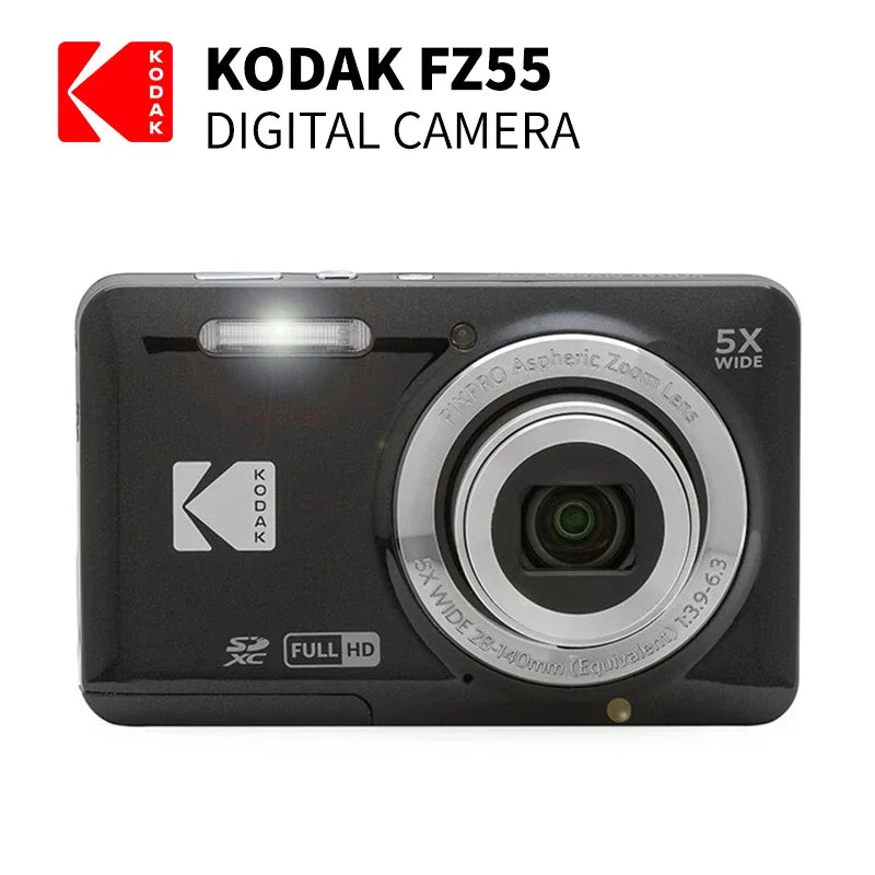 28mm Wide Angle Digital Camera 5X 1080P Full HD Video LCD Vlogging Camera