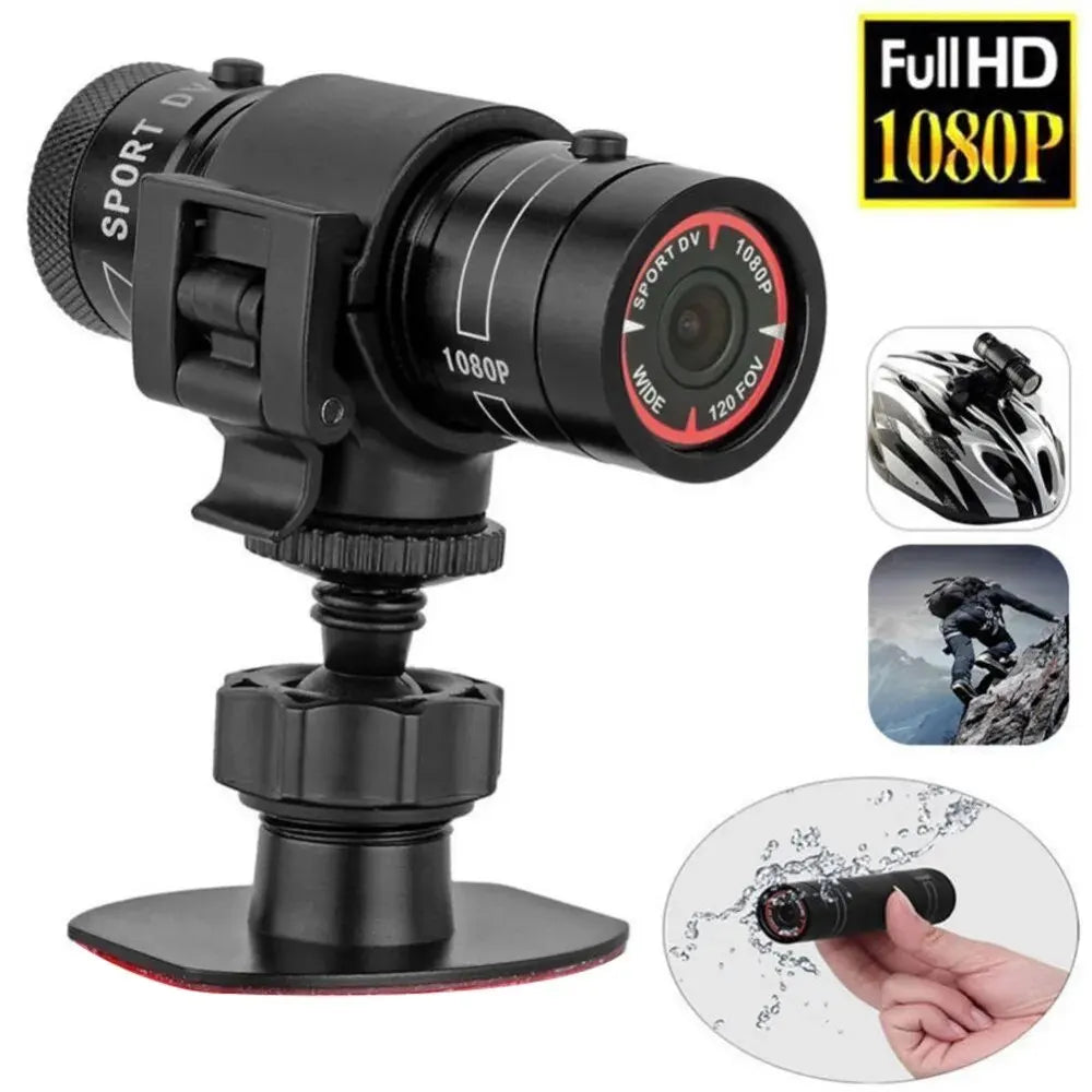 Action Sports Camera Helmet 1080P Video Ideal for Bike, Cycle, Motorcycle