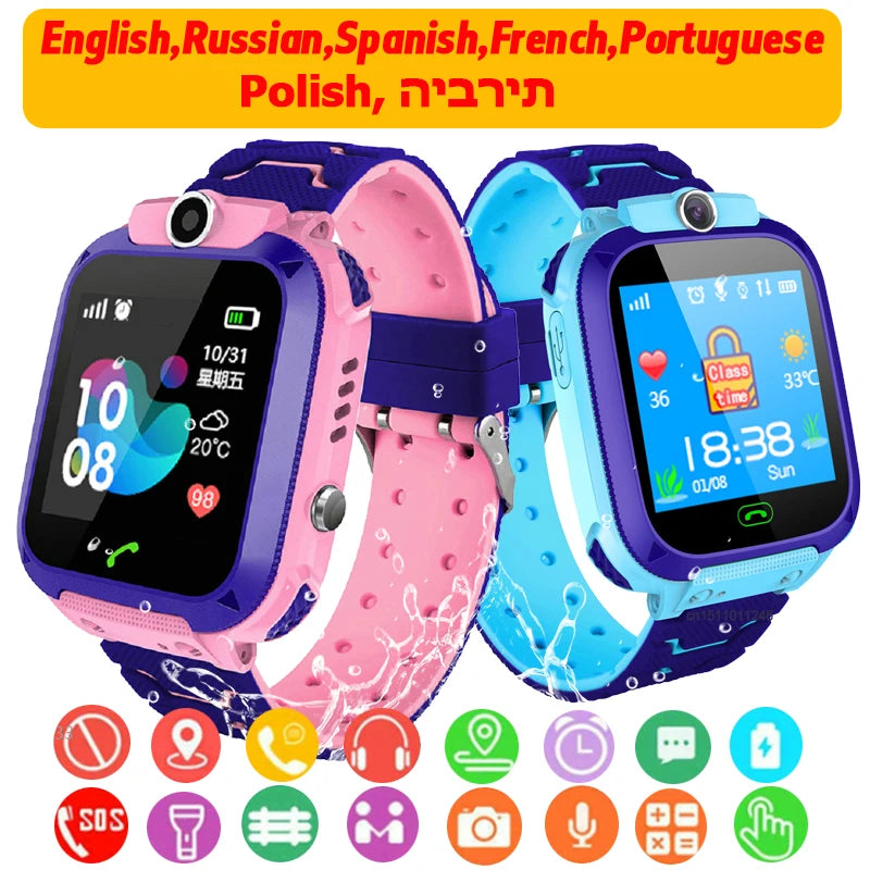 Children's Smart Watch SOS Phone Watch Smart Watch for Kids