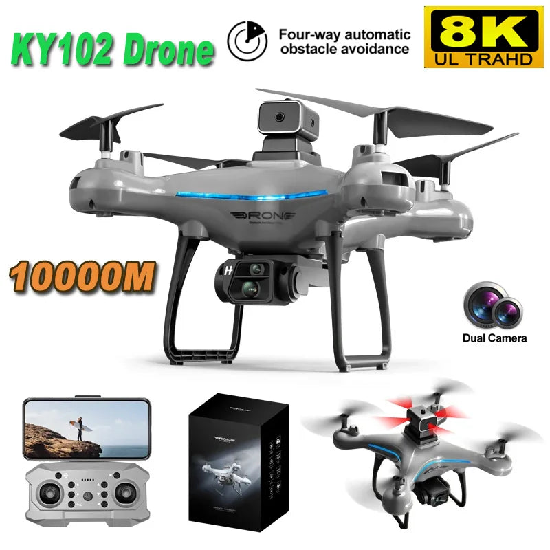 New Drone 8K Dual Camera Drone with Camera and Remote Control RC Aircraft