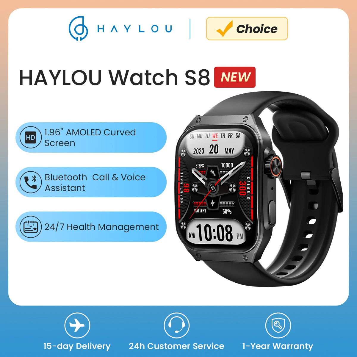 S8 smartwatch on sale