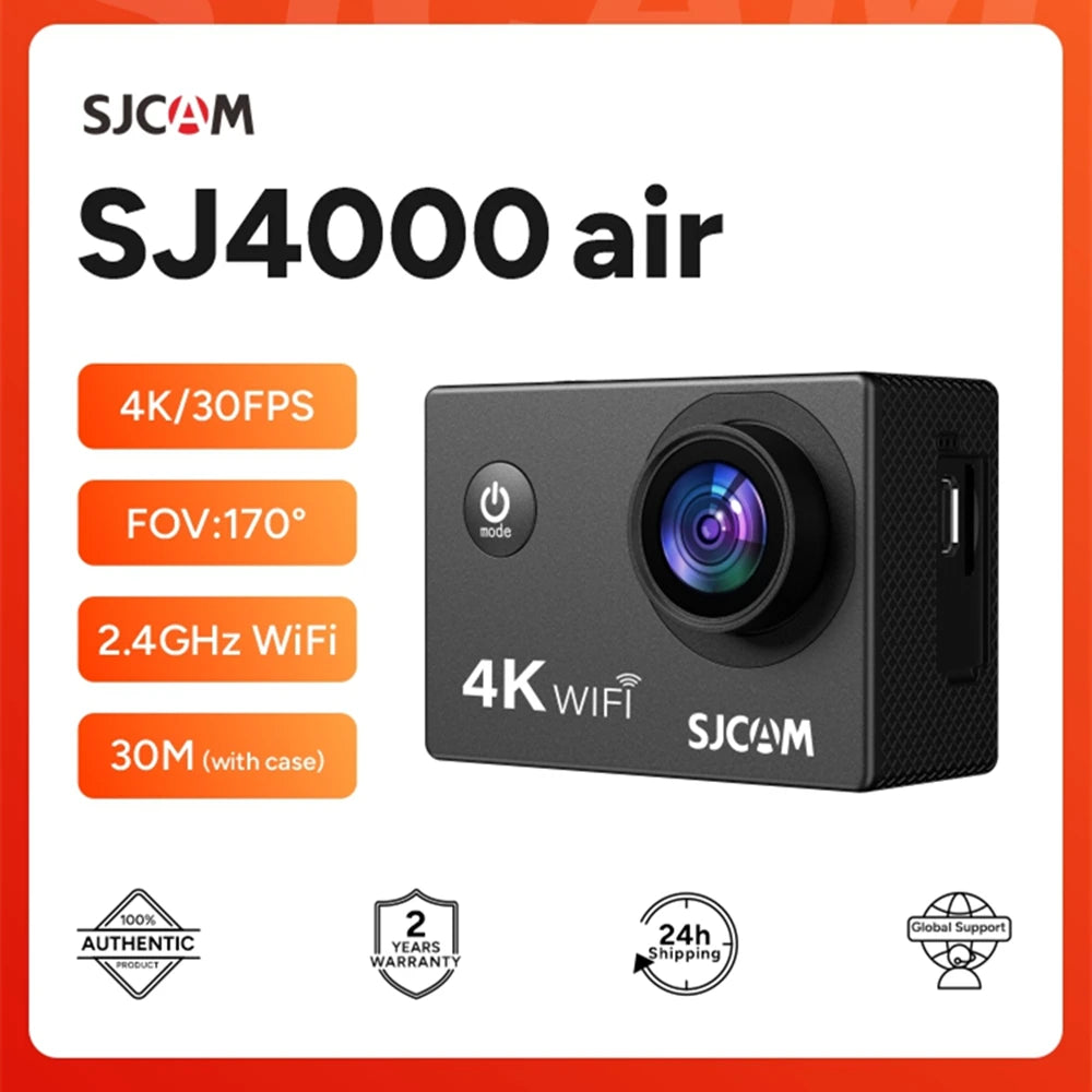 Waterproof Action Camera 4K Air Action Camera 2.4G WiFi Sports Camera bicycle motorcycles