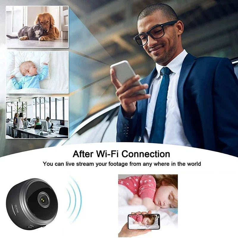 A9 Mini WiFi HD 1080p Wireless IP Camera Home Indoor Security Protection Camera