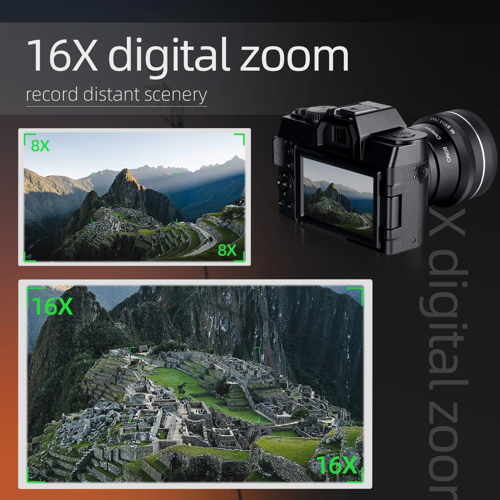 Best Budget Camera for Photography and Video 16X Digital Zoom 4K 48MP Camera