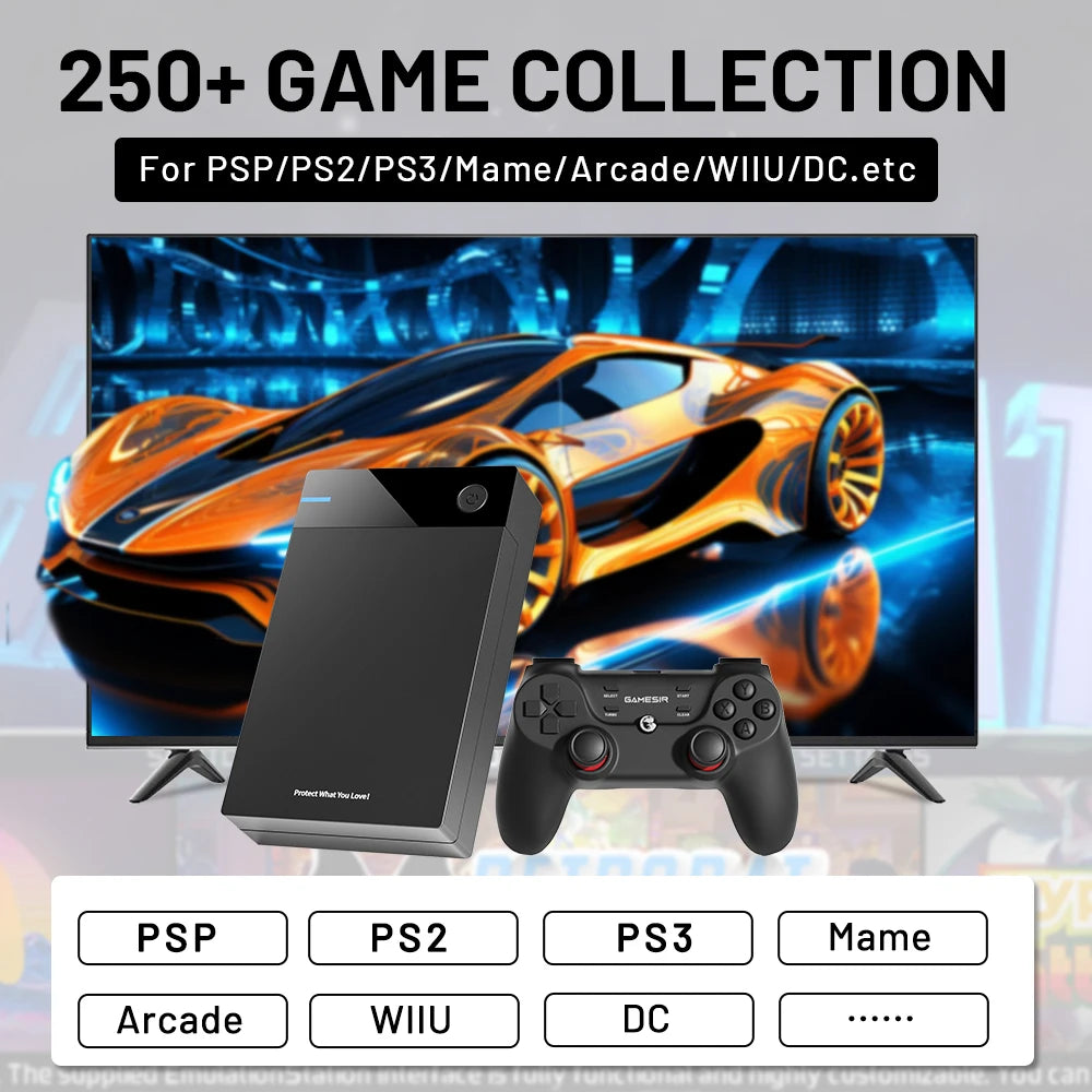 Best Retro Game Console with 86000+ Retro Video Games Super Console for PS3/PS2/PS/WII/WIIU