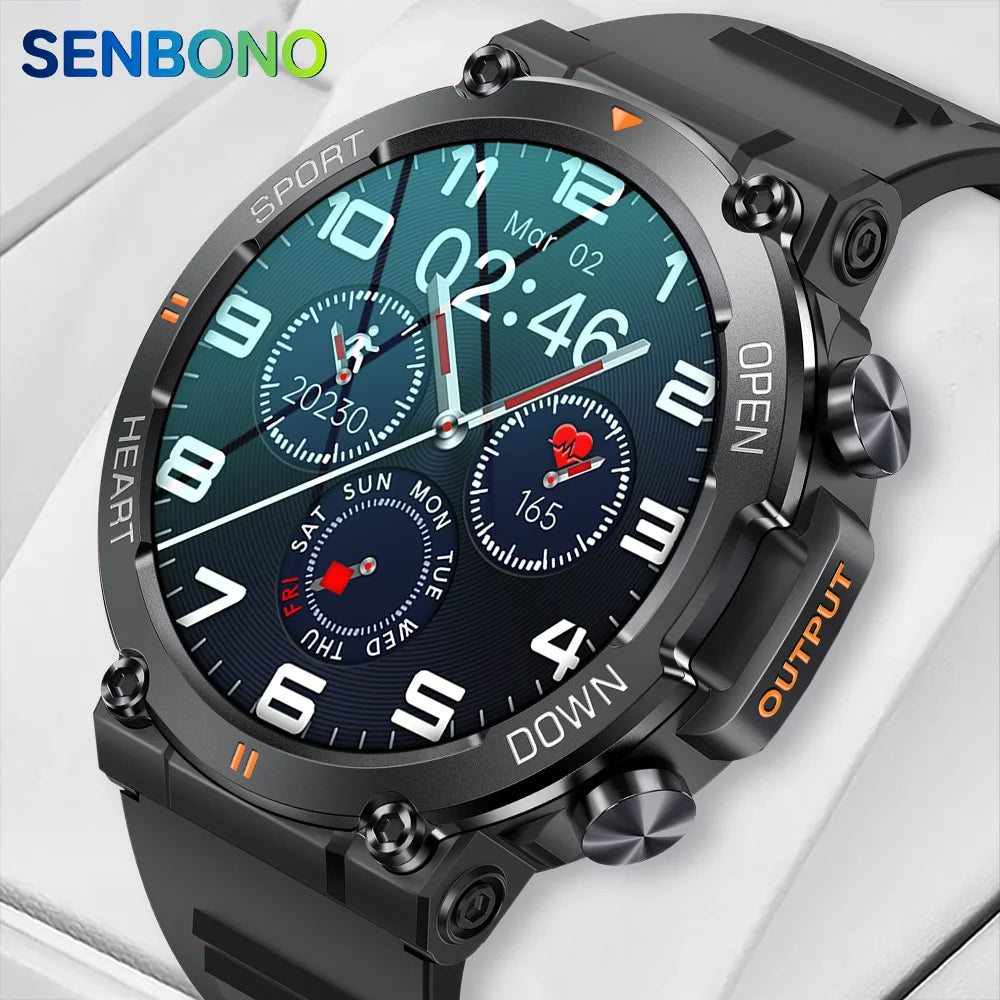 Best Military Style Smart Watches for Men 100+Sports Watches