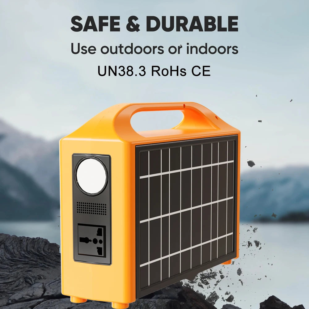 100W Portable Energy with Our Solar Power Station UPS Charging Stations Power Bank