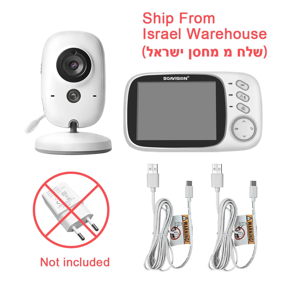 Baby Monitor Camera 2 Way Audio Talk Night Vision Surveillance Security Camera