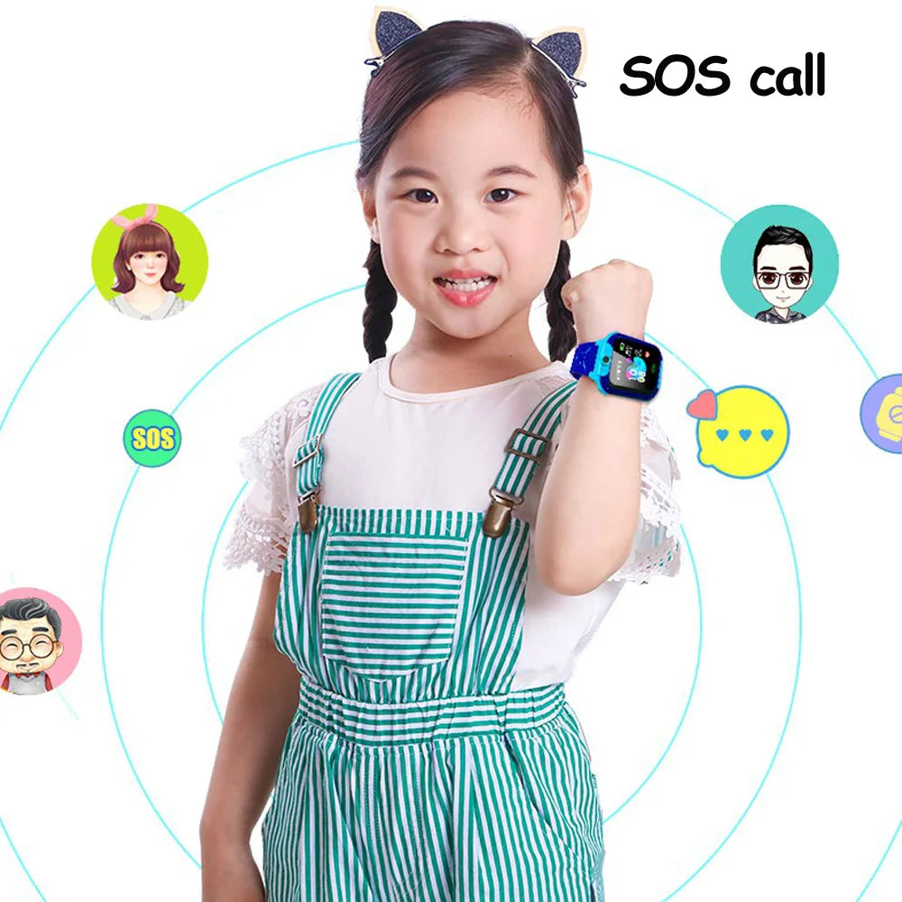 Children's Smart Watch SOS Phone Watch Smart Watch for Kids