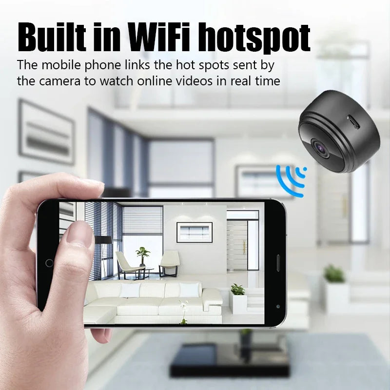 A9 Mini WiFi HD 1080p Wireless IP Camera Home Indoor Security Protection Camera