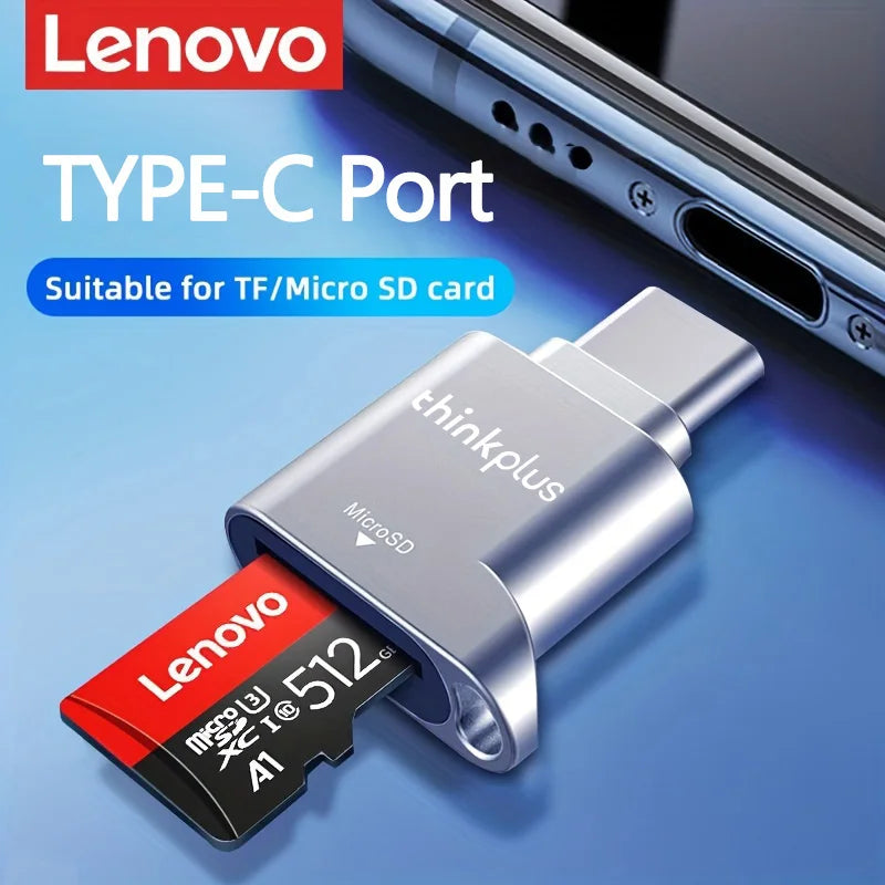 Micro SD Card Reader, USB C/Type C TF Memory Card Reader with USB C to USB Adapter