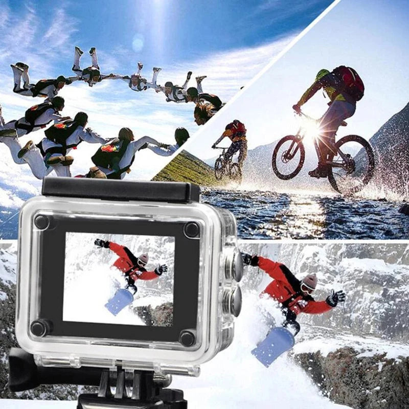 Best Waterproof Action Camera for Underwater 4K/30fps Helmet Video Recording Cameras