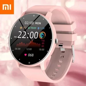 Xiaomi Watch Ladies Full Touch Screen Sports Fitness Watches Waterproof Bluetooth Call Men Smartwatch Women For Android IOS