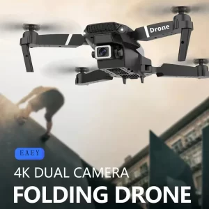 New Foldable 4K HD RC Quadcopter Drone Wide Angle Camera, Portable Design & One Key Takeoff Perfect Gift for Kids & Hobbyists