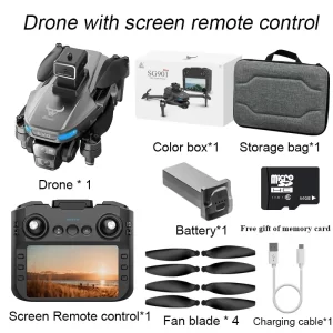 SG901 MAX GPS Drone Profesional Screen control 4K HD Dual Camera BrushlessObstacle Avoidance Aerial Photography Quadcopter Toys