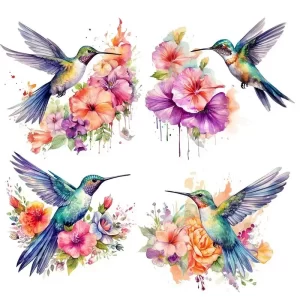 Car self-adhesive stickers, buzzer watercolor wall, toilet seat, door, home stickers